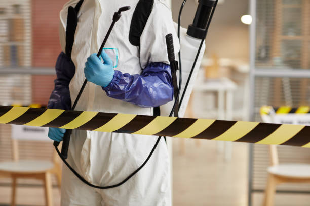 Professional Blood Cleanup technician working in Crooks, SD